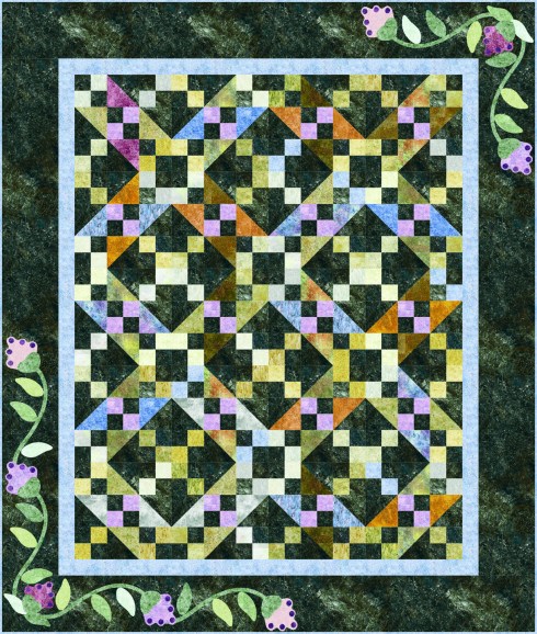 10-SCR~2 copy Scrap Basket Trellis by Kate Mitchell