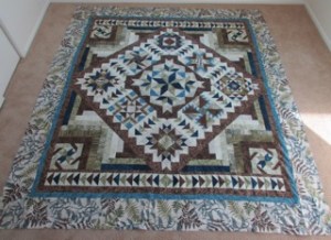 Debbie's BOM program made with Stonehenge Woodland