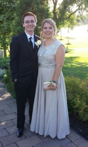 Emma and her prom date