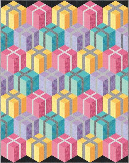 Stacks of Present twin size using Artisan Spirit Shimmer