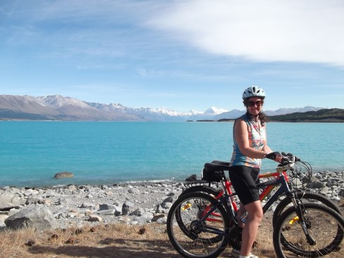 View of Mt. Cook from Lake Pukaki