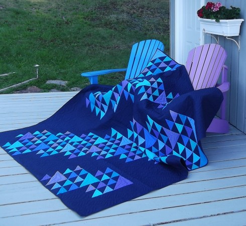 PC175 Flight Path twin-sized quilt