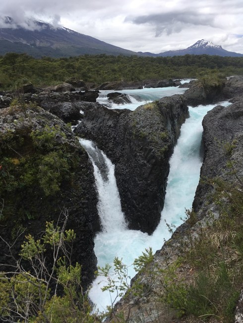 waterfall in Chile