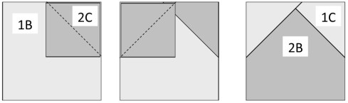 Making the side units on Block 23