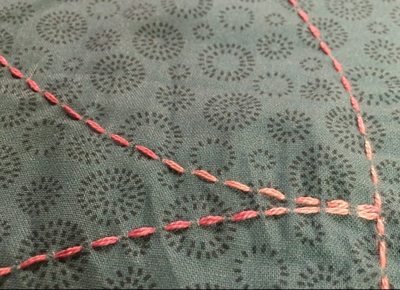 Sashiko close-up