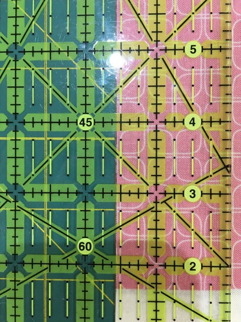 Cut scan 1 5/8" strips by cut half-way between 1 1/2" and 1 5/8"