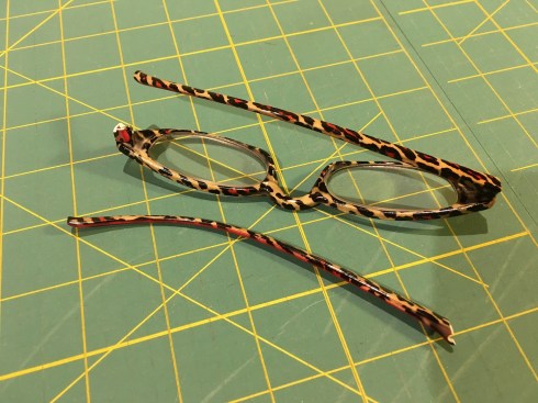 Broken sewing room glasses :(