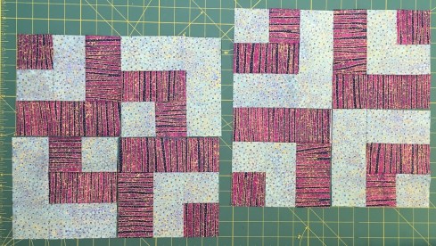 Playing with my super-size Shimmer quadrants