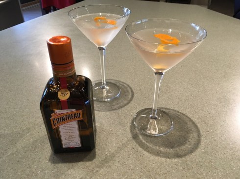 Yesterday's cocktail was a French martini