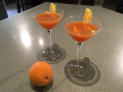 Hurricanes were on the menu yesterday