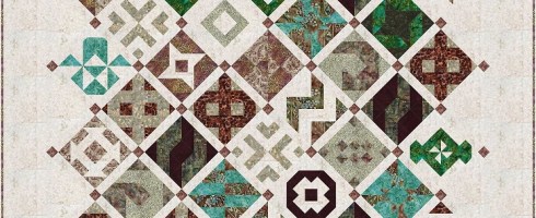 Vino #5 - 92" x 107" - with 8" border