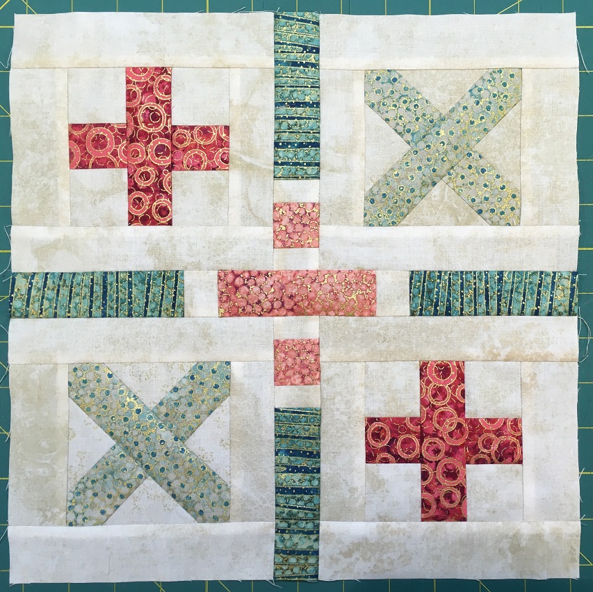 My text block using Northcott's Shimmer