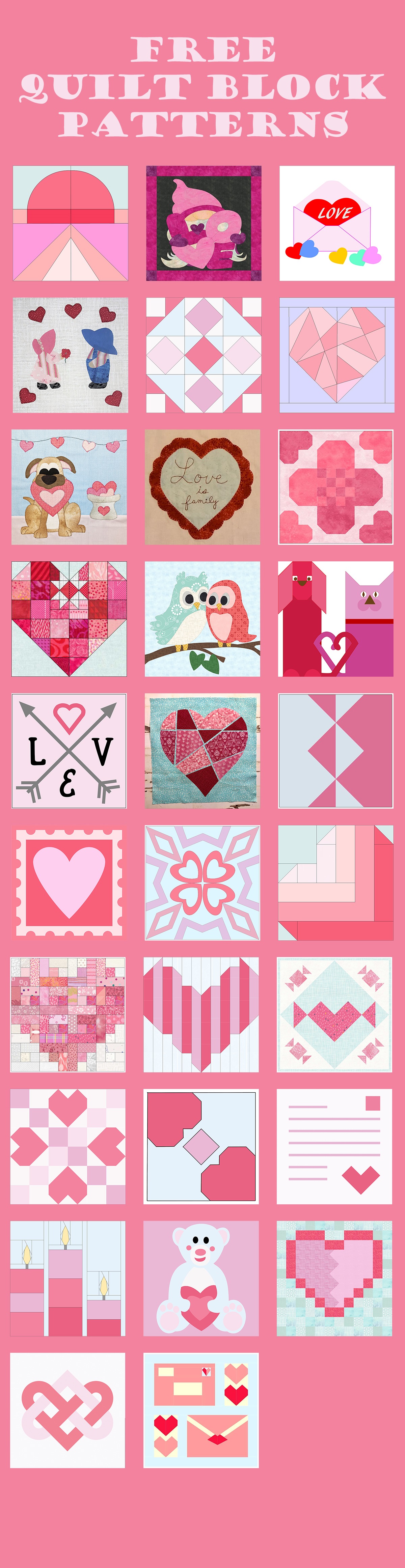 Quilt Block Mania January 2021 banner