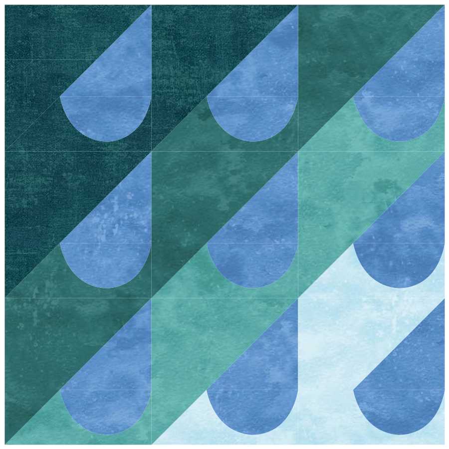 Patti's Patchwork - Pouring Rain