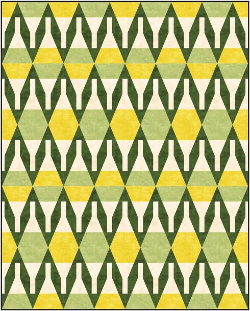 Alchemy 48" x 60" lap quilt