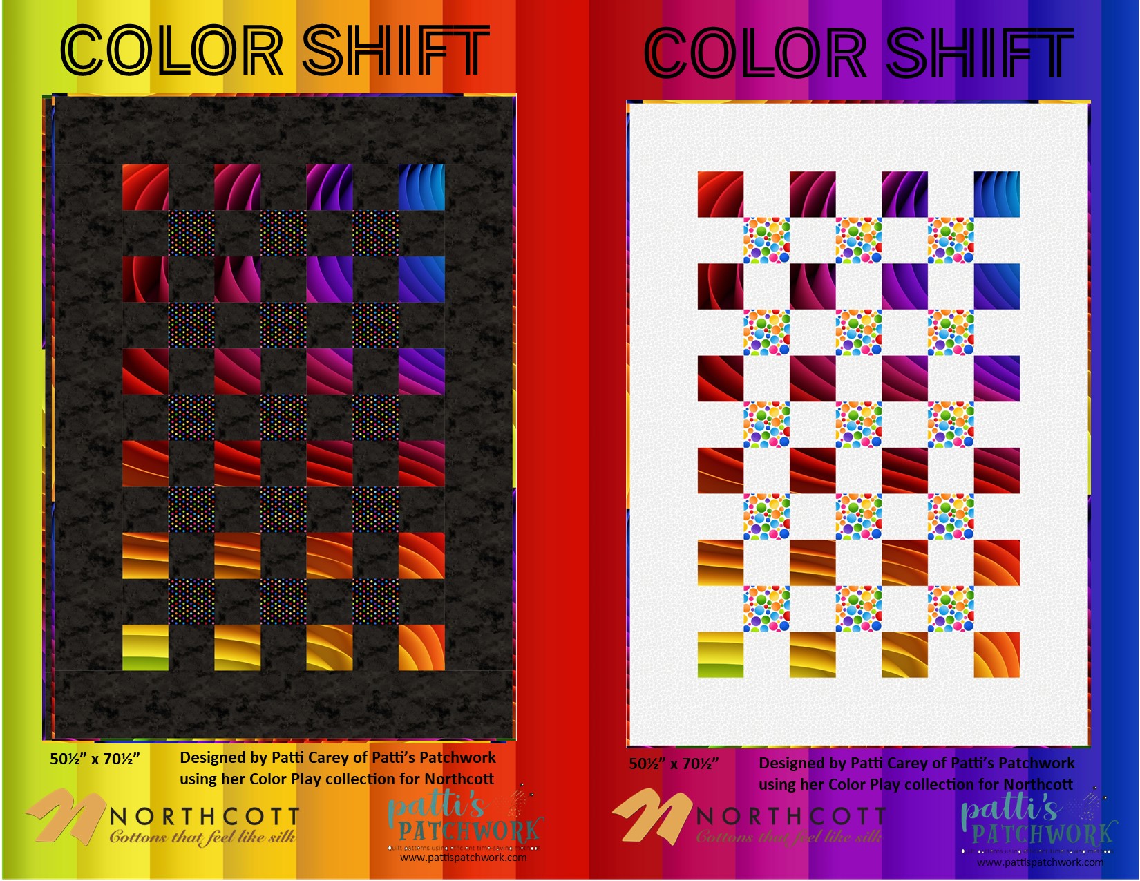 Color Shift is a free download at Patti's Patchwork.com