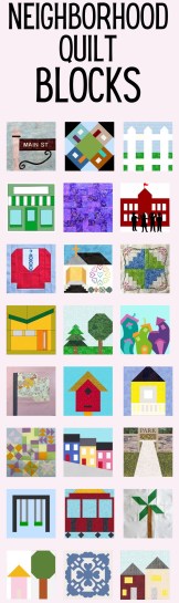 April Neighborhood Quilt Blocks