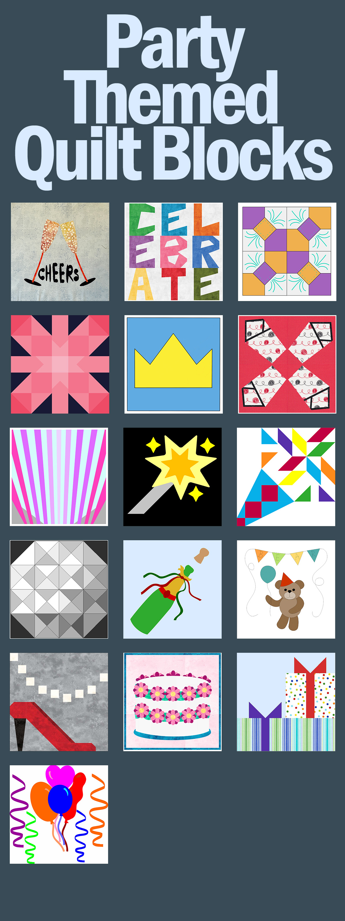 January 2024 Party banner