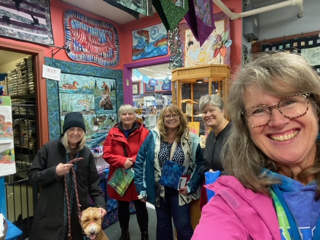 The Watergirl crew and I with Jan of Changing Tides in Juneau AK